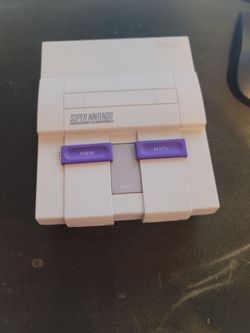Super nintendo classic edition mini console