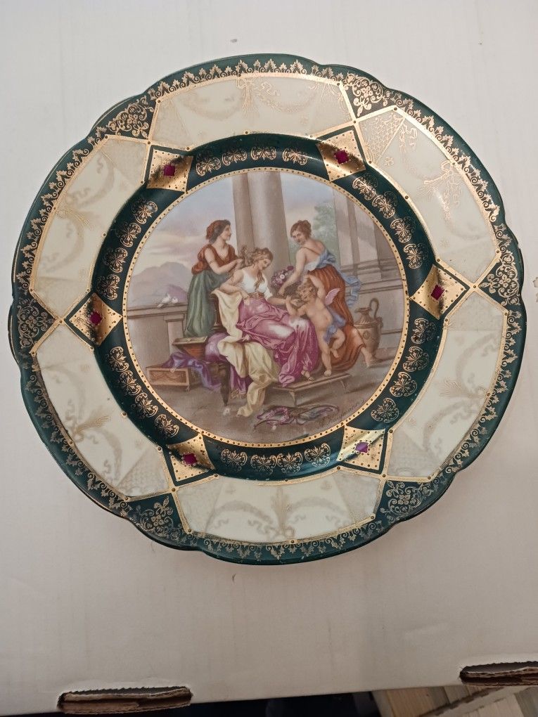 Antique Royal Vienna Cabinet Plate