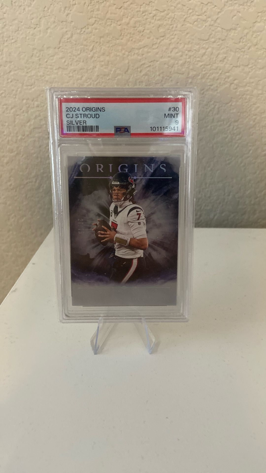 2024 Origins CJ Stroud Silver PSA 9