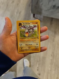 Aerodactyl Fossil Card