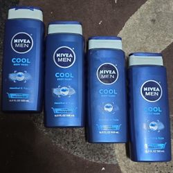 Nivea Body Wash  All 4 For $12
