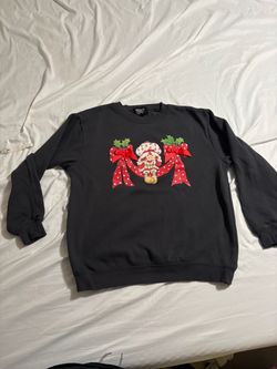 Strawberry Shortcake Christmas Graphic Sweatshirt women’s small $10