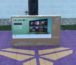 43ua71 43” Lg smart 4k led Uhd tv