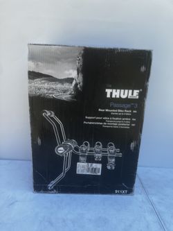 Thule Passage 3 Rear Mounted Bike Rack New only open to verify content. Location below 31705 Wesley Chapel blvd Fl 33543 Storage Mart