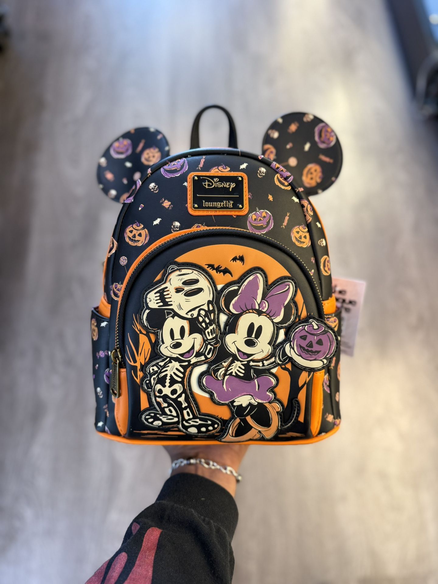 Mickie And Minnie Mouse Loungefly Backpack