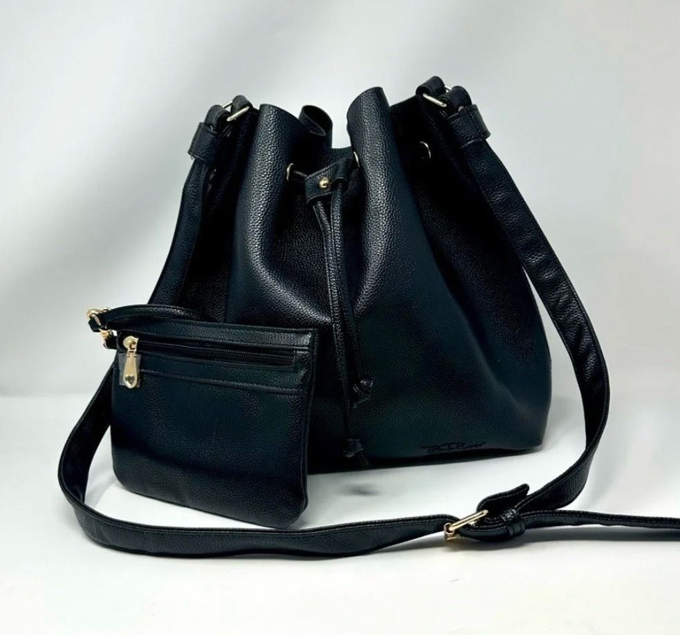 Bella Russo Drawstring Bucket Bag