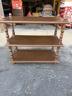 Wood & Composite 3-tier Shelf