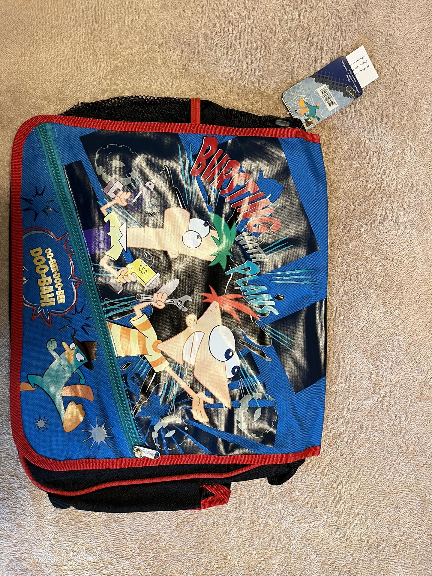 Book Bags Phineas And Ferb