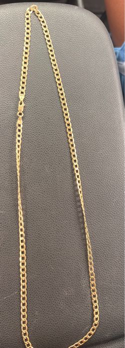 Gold men’s necklace