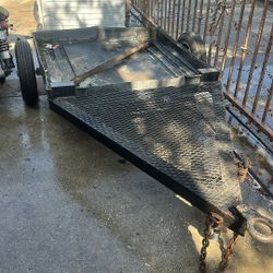 Porter Potty Trailer 