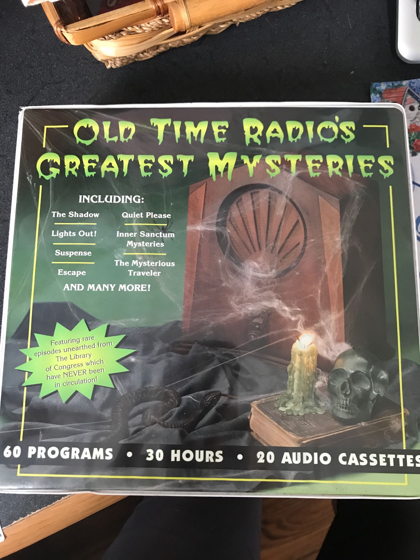 Old Tome Radio Mysteries. Perfect for Halloween!