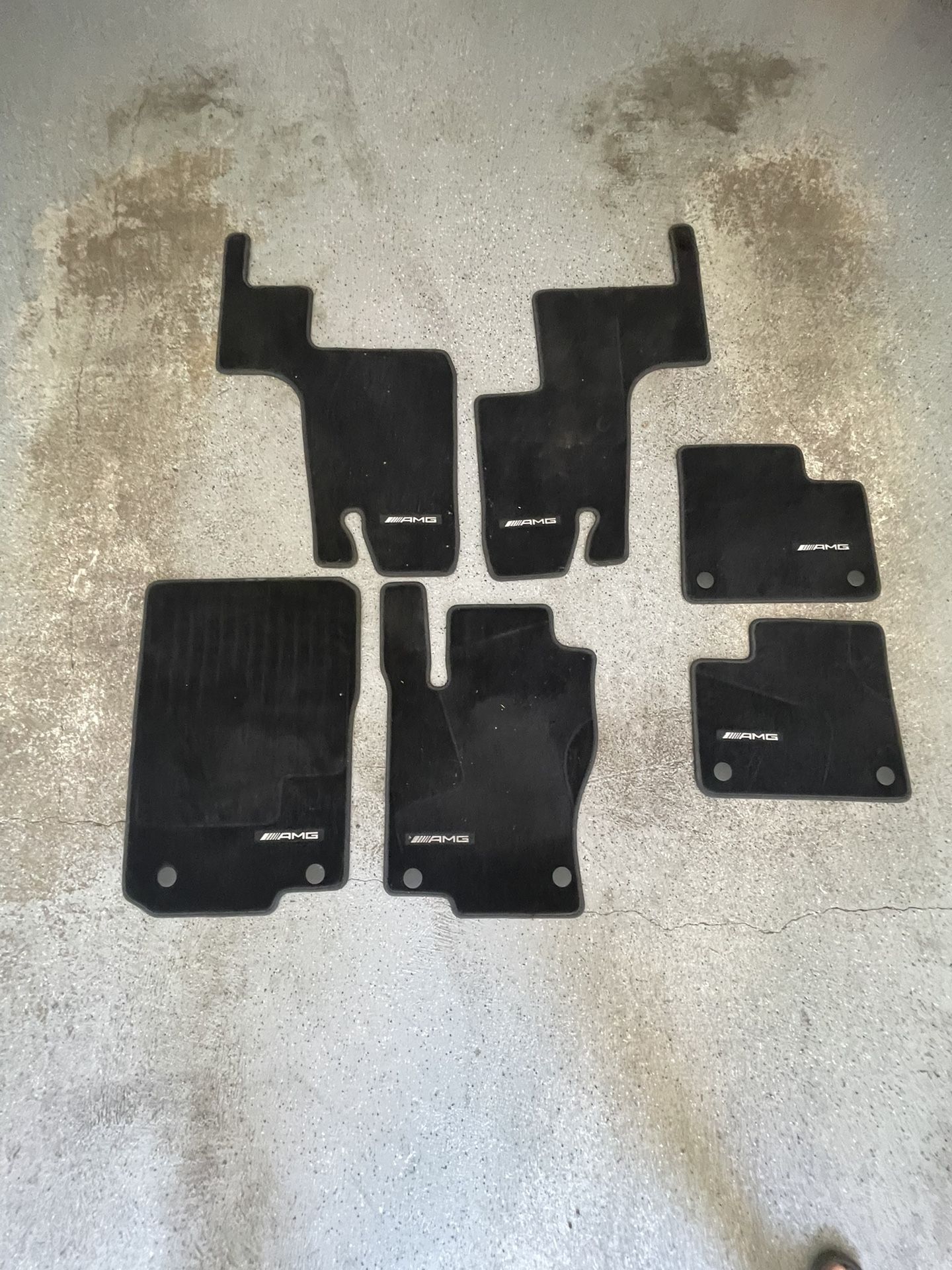 Original Mercedes 550/63AMG floor mats