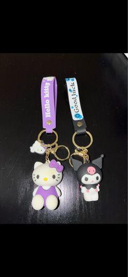 Hello kitty & Kuromi keychains