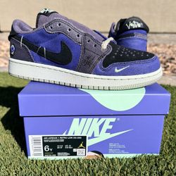  Nike Air Jordan 1 Retro Low OG Zion Williamson Voodoo Alternate NEW/RECEIPT SIZE: 6Y (GS) FIRM FIRM $135 CASH ONLY!