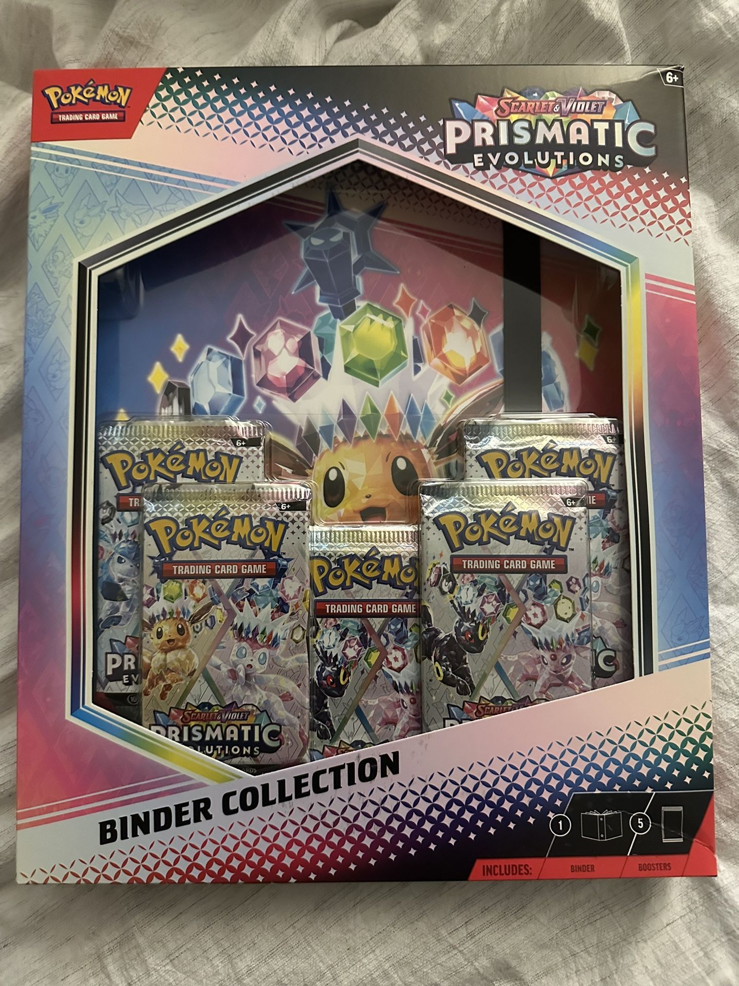 Pokemon Prismatic Evolutions Binder Collection
