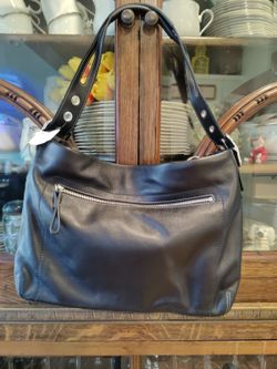 Vintage Coach Soft Leather East!West Shoulder Bag