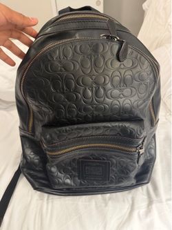 Black coach bookbag