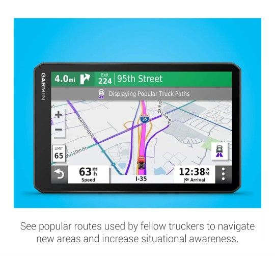 Garmin 010-02313-00 dezl OTR700, 7-inch GPS Truck Navigator,