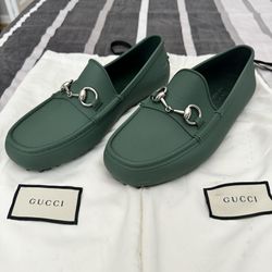 Authentic GUCCI Rubber Loafers