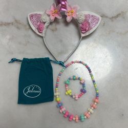 Unicorn Headband And Candy Accessories 3pc