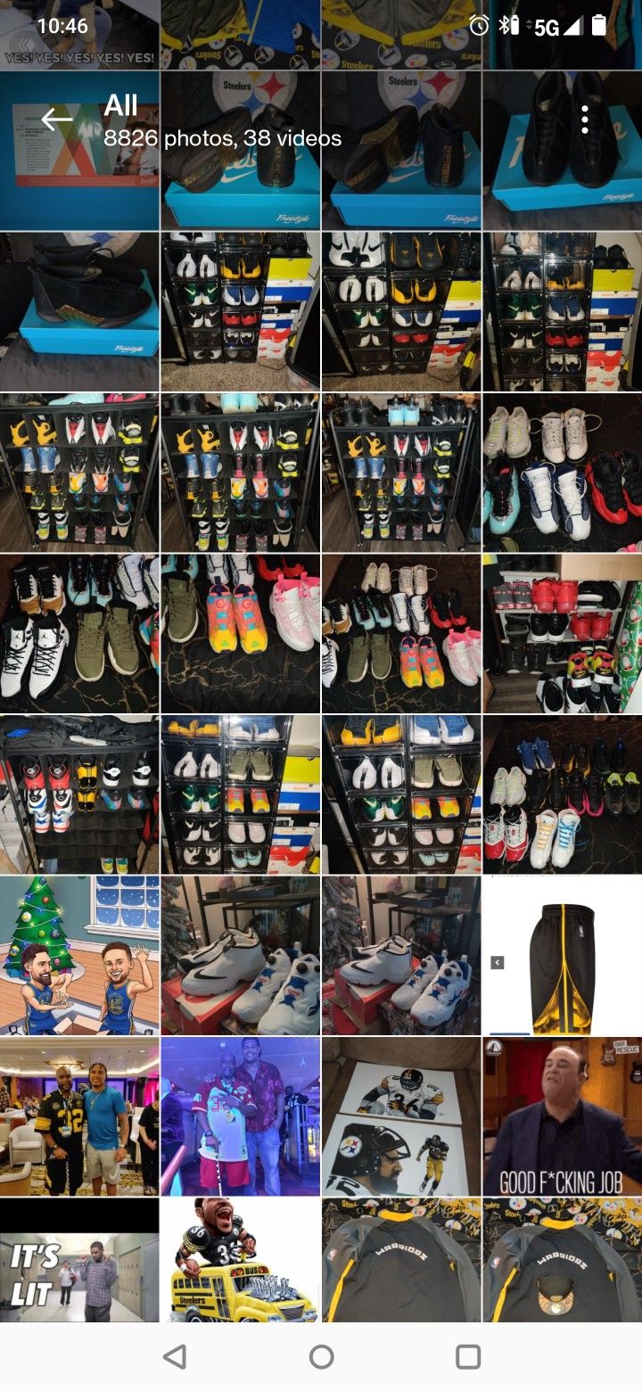 Downsizing My Collection Jordans, Nike Reebok Men's 10 Women's 7 New And Used 