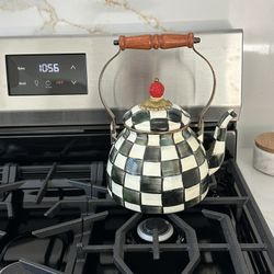 Mackenzie McKenzie Childs Water Kettle Large Size 