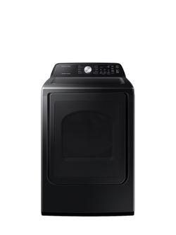 Samsung - 7.4 cu. ft. Large Capacity 10-Cycle Electric Dryer with Sensor Dry