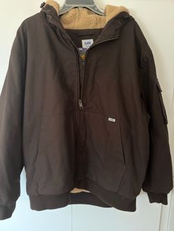 Lee Workwear Sherpa-Lined Hooded Jacket XXL