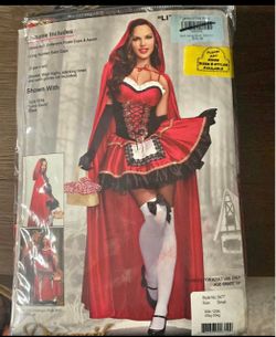 Red riding hood ( S ) costume and Wolf ( M-L )