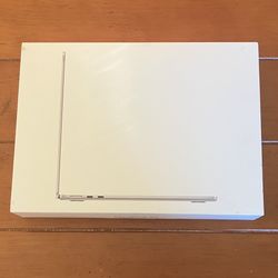 Empty Apple 2025 MacBook Air Box
