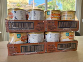 Enfamil Nutramigen w/ Probiotic LGG Hypoallergenic Infant Formula – 4 Sealed Cases (24 Cans Total) - 12.6 oz Cans