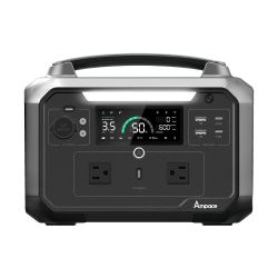 Ampace Andes 600 Pro Portable Power Station FAST CHARGING -APP CONTROL

[Flash Recharge] Achieve an impressive 0 to 80% charge in just 1 hour with Amp