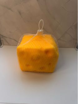 NEW Jumbo Cheese Squishy Toy 🧀 | Funny Food Fidget Stress Relief