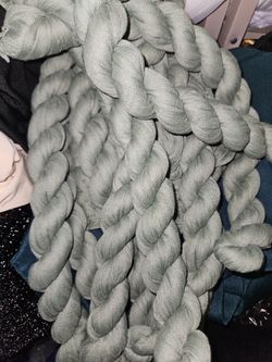 Sage Cheesecloth Table Runner 