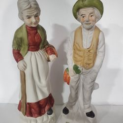 Farmer And His Wife Figurines