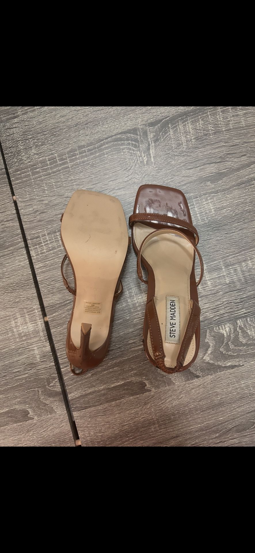Brown Heels-size 10 Fits Small