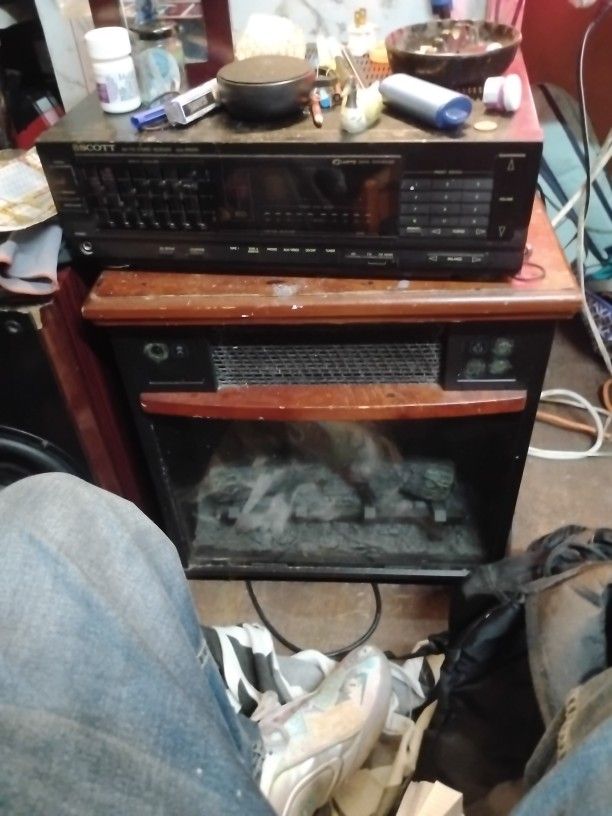 Electronics Fire Place And Stereo Scot