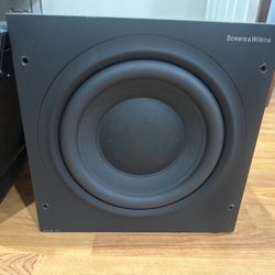 Bowers & Wilkins ASW610XP Powered subwoofer, 10” Woofer (Black)