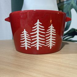 Teleflora Festive Oven To Table Stoneware Serving Dish