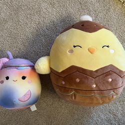 Squishmallows x 2 