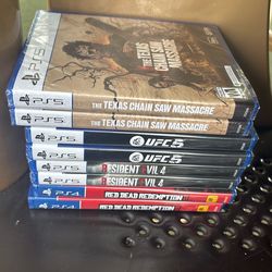 PS5/PS4 Game bundle 20$ each (120$ everything)