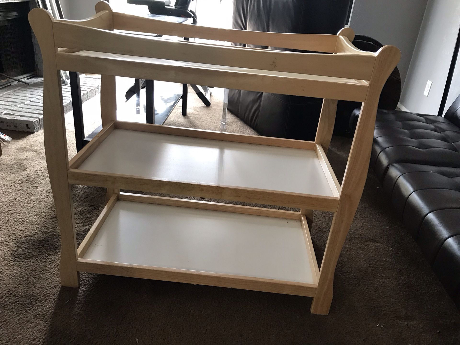 Baby changing table