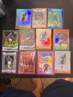 Mexico panini intl soccer cards lot
