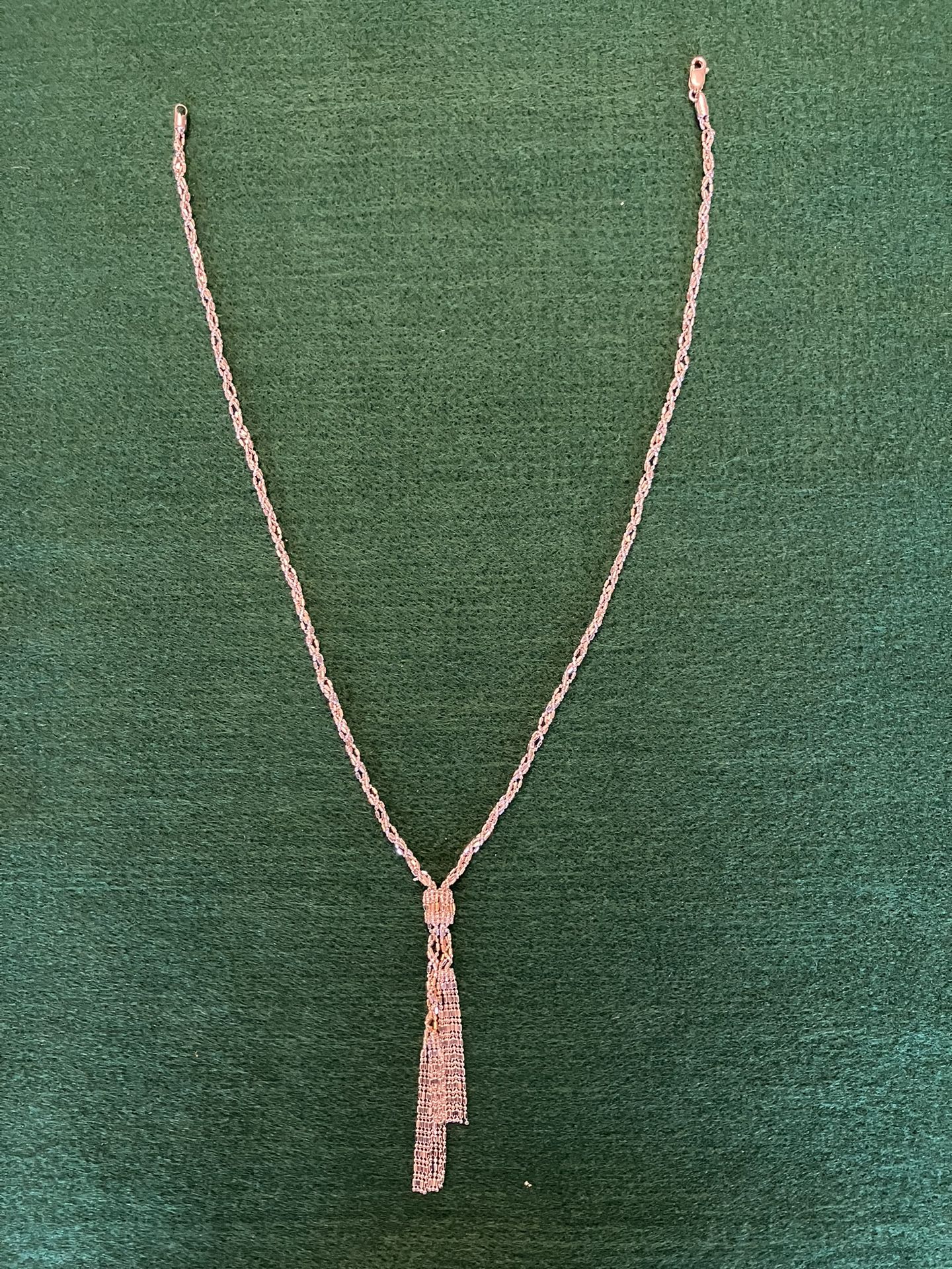 14K Gold & Silver Necklace