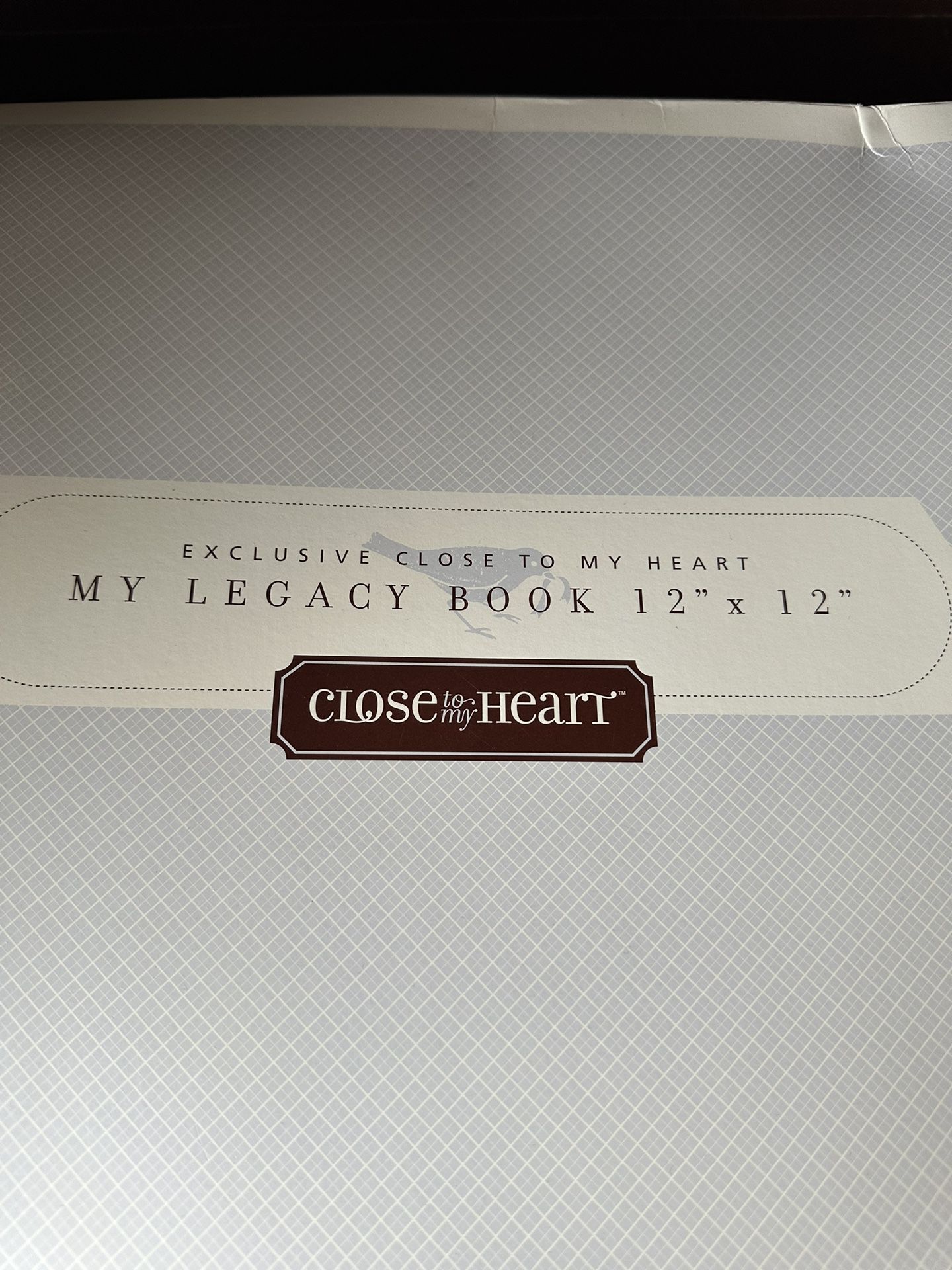 Close To My Heart 12 x 12 My Legacy Scrapbook 