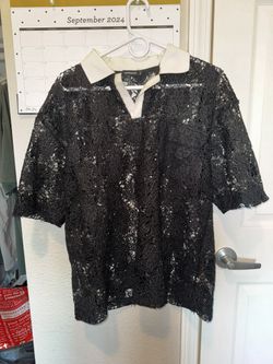 Mondaysuck Lace Polo Shirt
