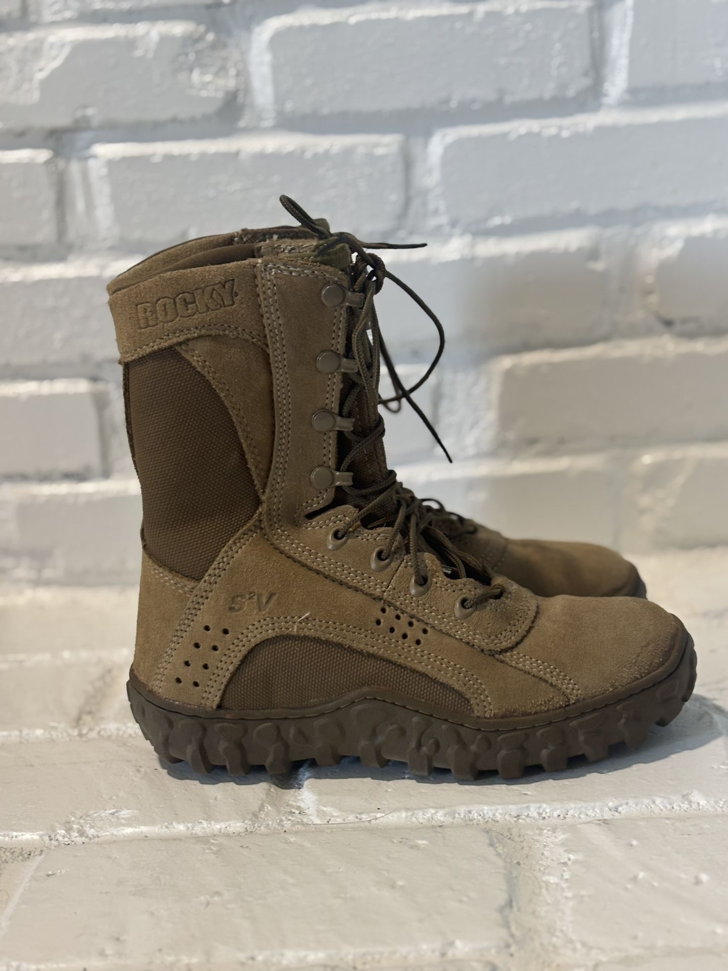 ROCKY S2V SPECIAL OPS BOOTS coyote tan Men’s 6.5, Women’s 8.5 military, hiking