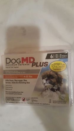 Dog MD plus flea and tick topical