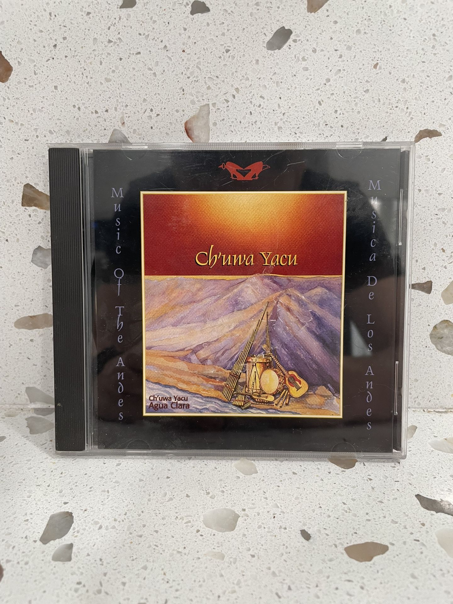 Ch'uwa Yacu Clear Water CD Album Music of the Andes 90s Vintage USA 1994