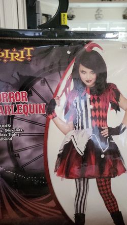Children’s medium 8-10 (Harley Quinn) Medium adult (incredible)